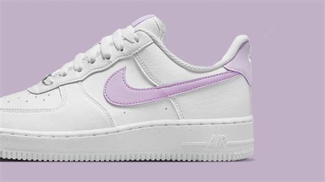 nike air force damen lila nikezeichen|nike air force 1 lilac silver.